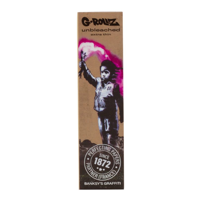 G-Rollz | Banksy's Graffiti 'Torch Boy' Unbleached