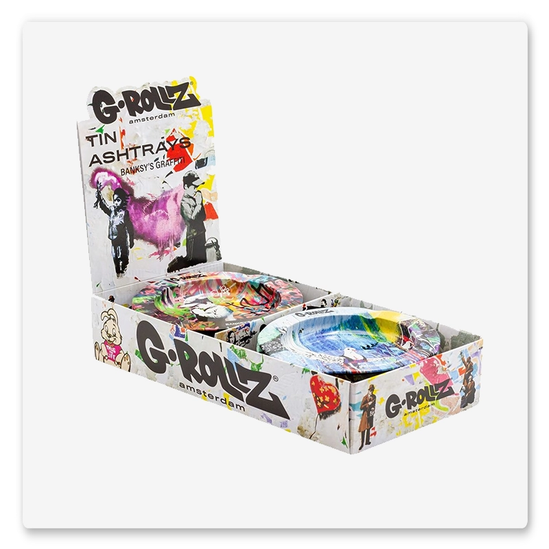 G-rolls Banksy ashtray