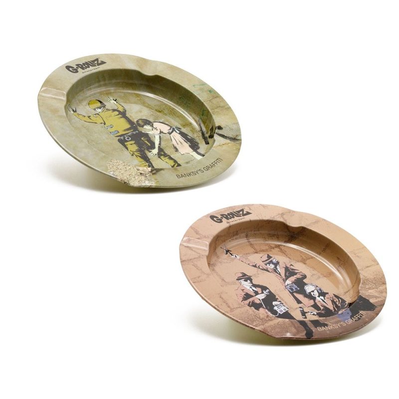 G-Rollz Ashtrays Banksy's Graffiti