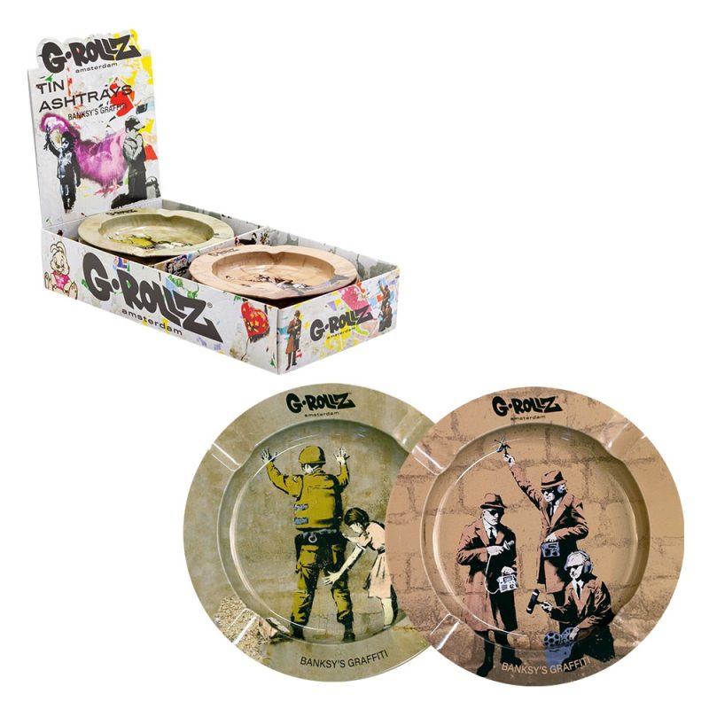 G-Rollz Ashtrays Banksy's Graffiti