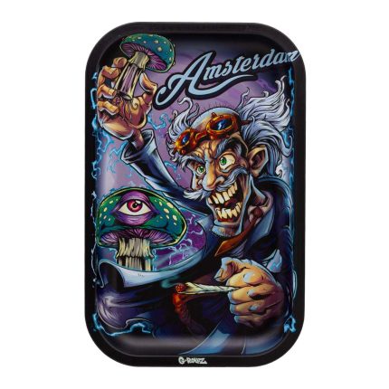 G-Rollz rolling tray Amsterdam Mad Scientist